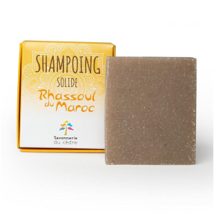 Shampoing solide bio saponifié à froid - naturel - Rhassoul - Meilleur produit bio 2020