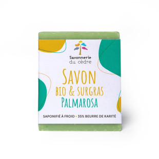 Savon naturel et artisanal bio - Palmarosa