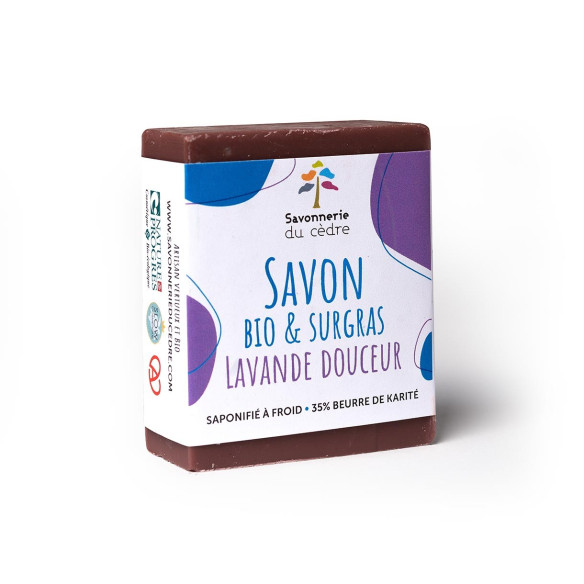 Savon naturel et artisanal bio - Lavande douceur