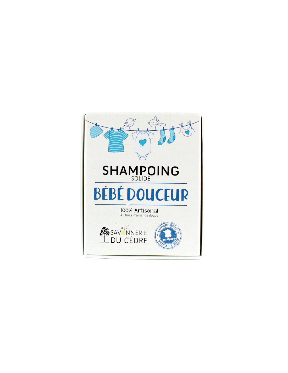 Savon à froid bébés et peaux sensibles 80g - La Fourche