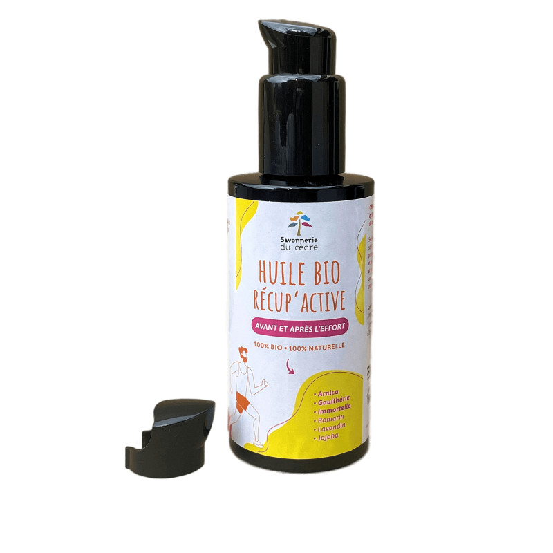 Huile de massage sportifs